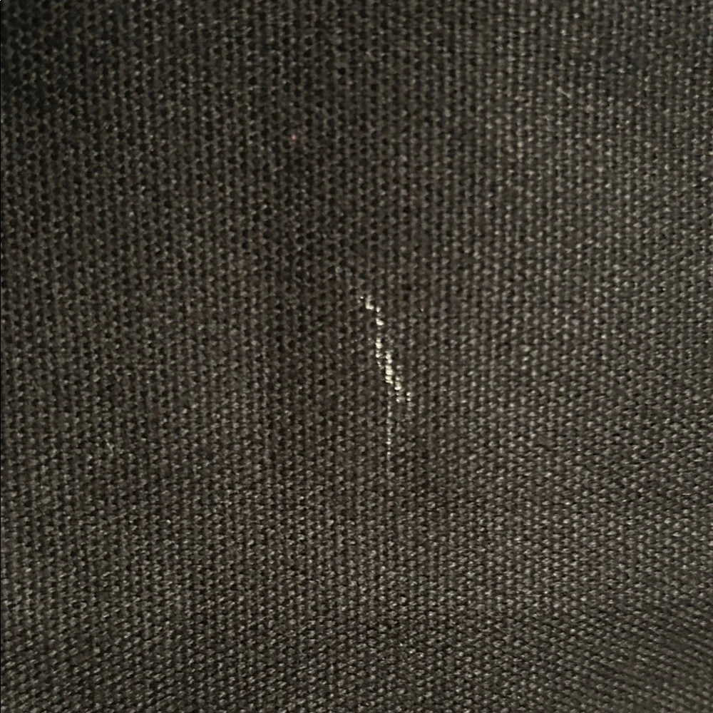 Victoria's Secret Black and Silver Striped Tote